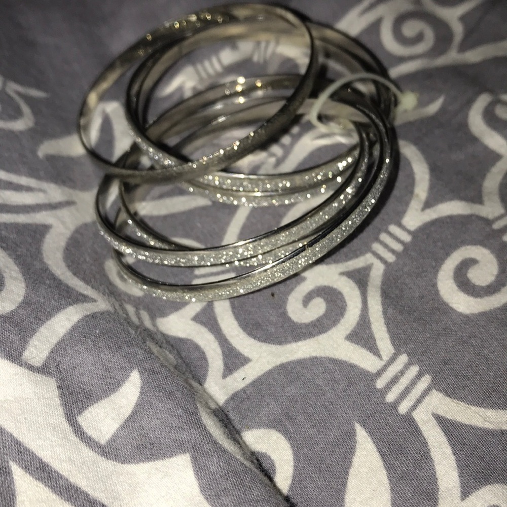 New sparkly bracelets